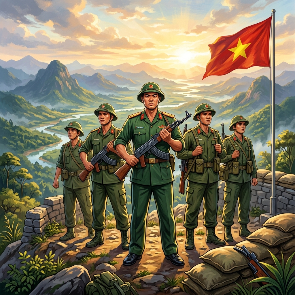 Ngày Quân đội nhân dân Việt Nam (22/12) - Bản hùng ca giữ nước