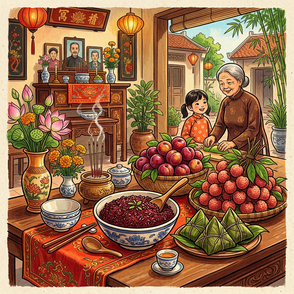 Tết Đoan ngọ (Mùng 5 tháng 5) - Phong tục 'giết sâu bọ' độc đáo